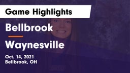 Bellbrook  vs Waynesville  Game Highlights - Oct. 14, 2021