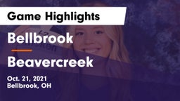 Bellbrook  vs Beavercreek  Game Highlights - Oct. 21, 2021