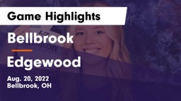 Bellbrook  vs Edgewood  Game Highlights - Aug. 20, 2022