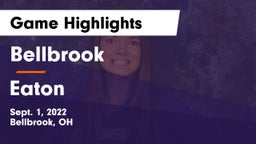Bellbrook  vs Eaton  Game Highlights - Sept. 1, 2022