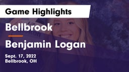 Bellbrook  vs Benjamin Logan  Game Highlights - Sept. 17, 2022