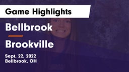 Bellbrook  vs Brookville  Game Highlights - Sept. 22, 2022