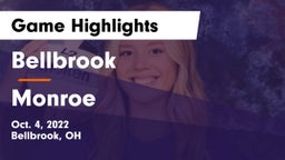 Bellbrook  vs Monroe  Game Highlights - Oct. 4, 2022