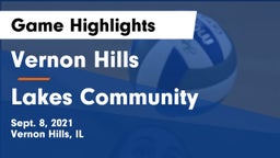 Vernon Hills  vs Lakes Community  Game Highlights - Sept. 8, 2021
