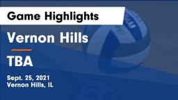 Vernon Hills  vs TBA Game Highlights - Sept. 25, 2021