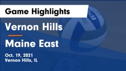 Vernon Hills  vs Maine East  Game Highlights - Oct. 19, 2021
