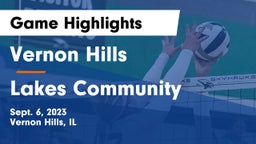 Vernon Hills  vs Lakes Community  Game Highlights - Sept. 6, 2023