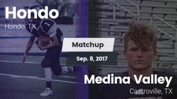 Matchup: Hondo  vs. Medina Valley  2017