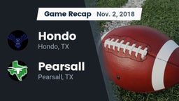 Recap: Hondo  vs. Pearsall  2018