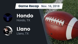 Recap: Hondo  vs. Llano  2018