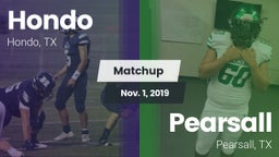 Matchup: Hondo  vs. Pearsall  2019