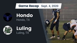 Recap: Hondo  vs. Luling  2020