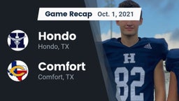 Recap: Hondo  vs. Comfort  2021