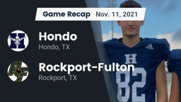 Recap: Hondo  vs. Rockport-Fulton  2021
