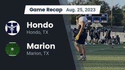 Recap: Hondo  vs. Marion  2023