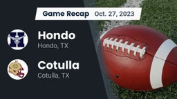 Recap: Hondo  vs. Cotulla  2023