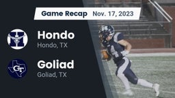 Recap: Hondo  vs. Goliad  2023