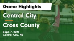 Central City  vs Cross County  Game Highlights - Sept. 7, 2023