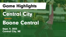 Central City  vs Boone Central  Game Highlights - Sept. 9, 2023