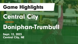 Central City  vs Doniphan-Trumbull  Game Highlights - Sept. 12, 2023