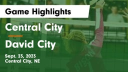 Central City  vs David City  Game Highlights - Sept. 23, 2023