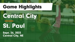 Central City  vs St. Paul  Game Highlights - Sept. 26, 2023