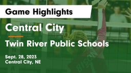 Central City  vs Twin River Public Schools Game Highlights - Sept. 28, 2023