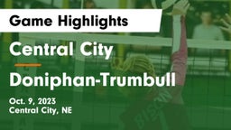 Central City  vs Doniphan-Trumbull  Game Highlights - Oct. 9, 2023