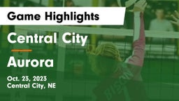 Central City  vs Aurora  Game Highlights - Oct. 23, 2023