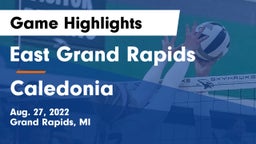East Grand Rapids  vs Caledonia  Game Highlights - Aug. 27, 2022