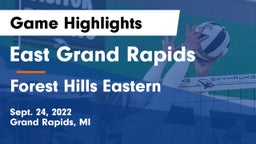 East Grand Rapids  vs Forest Hills Eastern  Game Highlights - Sept. 24, 2022