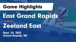 East Grand Rapids  vs Zeeland East  Game Highlights - Sept. 24, 2022