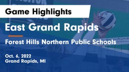 East Grand Rapids  vs Forest Hills Northern Public Schools Game Highlights - Oct. 6, 2022