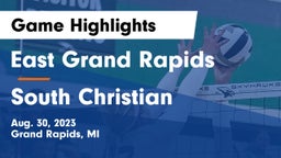 East Grand Rapids  vs South Christian  Game Highlights - Aug. 30, 2023