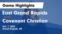 East Grand Rapids  vs Covenant Christian  Game Highlights - Oct. 7, 2023