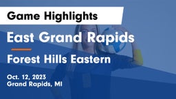 East Grand Rapids  vs Forest Hills Eastern  Game Highlights - Oct. 12, 2023