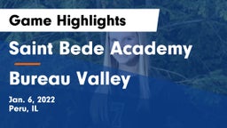 Saint Bede Academy vs Bureau Valley  Game Highlights - Jan. 6, 2022