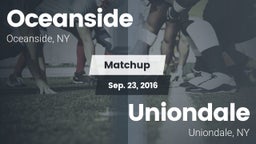 Matchup: Oceanside High vs. Uniondale  2016