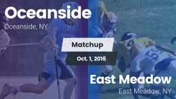 Matchup: Oceanside High vs. East Meadow  2016