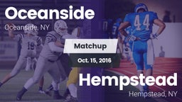 Matchup: Oceanside High vs. Hempstead  2016
