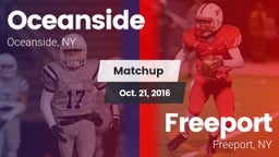 Matchup: Oceanside High vs. Freeport  2016