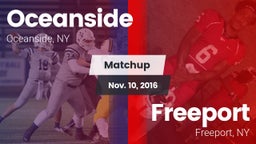 Matchup: Oceanside High vs. Freeport  2016