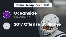 Recap: Oceanside  vs. 2017 Offense By Game 2018