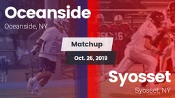 Matchup: Oceanside High vs. Syosset  2019