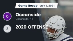 Recap: Oceanside  vs. 2020 OFFENSE 2021