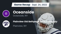 Recap: Oceanside  vs. Plainview Old Bethpage John F Kennedy  2022