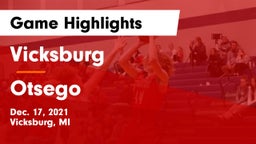 Vicksburg  vs Otsego  Game Highlights - Dec. 17, 2021
