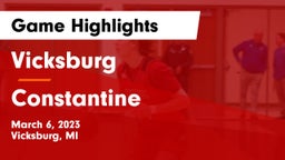 Vicksburg  vs Constantine  Game Highlights - March 6, 2023
