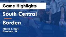 South Central  vs Borden  Game Highlights - March 1, 2024