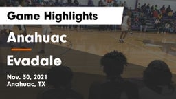 Anahuac  vs Evadale  Game Highlights - Nov. 30, 2021